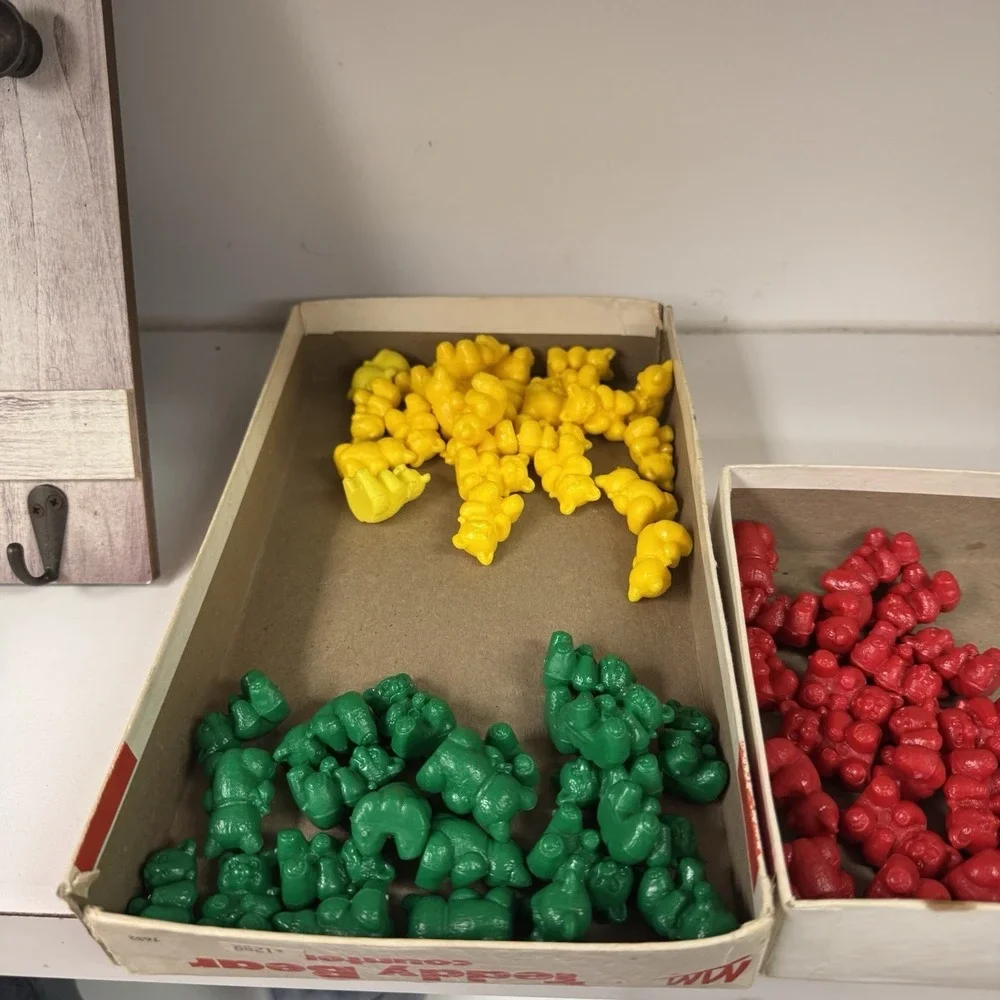 1985 VTG Teddy Bear Counters Multi-Sensory Intro to Numbers Mostly Complete (95)